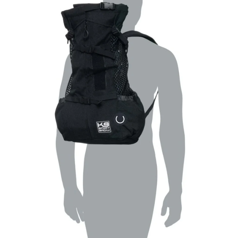 K9 Air 2 Dog Backpack Carrier L Size Light‎ Grey 20–23in Torso Pet Travel Pack